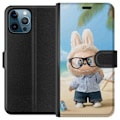 Miniatyrbild 1 av 3: Apple iPhone 12 Pro Max Plånboksfodral Labubu Dark Dreams – Mörk mystisk design