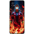 Pikkukuva 1 / 3: Xiaomi Redmi 12C Läpinäkyvä kuori Ronaldo Inferno - jalkapallolegenda liekeissä