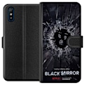 Pikkukuva 1 / 3: Xiaomi Redmi 9A Lompakkokotelo Black Mirror Sci-Fi Netflix -sarja Dystopia Teknologia Cyberpunk Synkkä TV Videopeli Teema