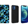 Miniatyrbillede 3 af 9: Apple iPhone 12  Tegnebogsetui Blomster