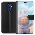 Miniatyrbillede 1 af 3: Xiaomi Redmi 9 Tegnebogsetui Labubu Lyserød Stemning