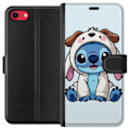 Pikkukuva 1 / 3: Apple iPhone 8 Lompakkokotelo Stitch Koirapuku Lilo & Stitch Disney Hauska Design Sininen Avaruusolento Sarjakuva Hahmo Suosittu Lapsille Suosittu Dis