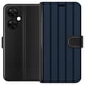 Kompatibelt Lommeboketui til OnePlus Nord CE3 Blå midnattstriper blå