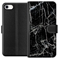 Miniatyrbillede 1 af 3: Apple iPhone 6 Tegnebogsetui Sort marmor