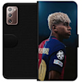 Miniatyrbild 1 av 3: Samsung Galaxy Note20 Plånboksfodral Lamine Yamal – Barcelonas Wonderkid i Fokus