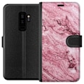 Miniatyrbillede 1 af 3: Samsung Galaxy S9+ Tegnebogsetui Glitter Marmor