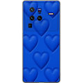 Pikkukuva 1 / 3: vivo X80 Pro Läpinäkyvä kuori Siniset Sydämet