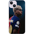 Miniatyrbillede 1 af 3: Apple iPhone 15 Gennemsigtig cover Lamine Yamal - Barcelonas W