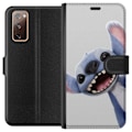 Pikkukuva 1 / 3: Samsung Galaxy S20 FE Lompakkokotelo Stitch liikkeessä - Kawa