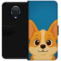 Pikkukuva 1 / 3: Nokia G20 Lompakkokotelo Hello Corgi