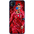 Miniatyrbild 1 av 3: Xiaomi Redmi 9C NFC Genomskinligt Skal Ronaldo Skills – CR7 Design för Äkta Supporters