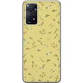 Kompatibelt Mobildeksel til Xiaomi Redmi Note 11 Pro Gul blomstergrafikk gul
