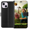 Miniatyrbillede 1 af 3: Apple iPhone 15 Plus Tegnebogsetui A Minecraft Movie