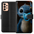 Pikkukuva 1 / 3: Samsung Galaxy A23 Lompakkokotelo Stitch & Napp - vauvateema s