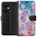 Pikkukuva 1 / 3: OnePlus Nord CE3 Lompakkokotelo Yksisarvinen Candy Pastel Kawaii Suunnittelu Söpö Suosittu Väri Graafinen Trendi Lapsen Teema Fantasia Taide