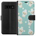 Miniatyrbillede 1 af 3: Samsung Galaxy S10 Tegnebogsetui Labubu Candy Vibes
