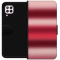 Kompatibel Tegnebogsetui til Huawei P40 lite Vinrød gradient rød