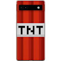 Miniatyrbillede 1 af 3: Google Pixel 6a Gennemsigtig cover Minecraft TNT