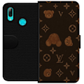 Miniatyrbillede 1 af 3: Huawei P smart 2019 Tegnebogsetui Plush Luxe