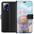 Miniatyrbillede 1 af 3: Xiaomi 13 Lite Tegnebogsetui Labubu Lyserød Stemning