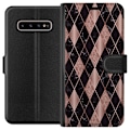 Miniatyrbillede 1 af 3: Samsung Galaxy S10+ Tegnebogsetui Mønster