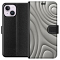 Miniatyrbild 1 av 3: Apple iPhone 14 Plus Plånboksfodral Silver Waves