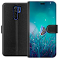 Miniatyrbillede 1 af 3: Xiaomi Redmi 9 Tegnebogsetui Magisk Sommerfugl