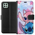 Miniatyrbillede 1 af 3: Samsung Galaxy A22 5G Tegnebogsetui Stitch & Angel