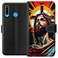 Pikkukuva 1 / 3: Huawei P30 lite Lompakkokotelo Jeesus ja Kortti - uskonnolline