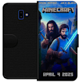 Miniatyrbillede 1 af 3: Samsung Galaxy J6+ Tegnebogsetui En Minecraft-film