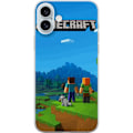 Pikkukuva 1 / 3: Apple iPhone 16 Plus Läpinäkyvä kuori Minecraft Key Art