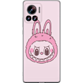 Miniatyrbillede 1 af 3: Motorola Edge 30 Ultra Gennemsigtig cover Labubu Dyrekreds Bun