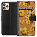Miniatyrbillede 1 af 3: Apple iPhone 11 Pro Tegnebogsetui Minecraft Bi