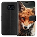 Miniatyrbillede 1 af 3: Samsung Galaxy S7 Tegnebogsetui Ræveunge