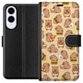 Miniatyrbillede 1 af 3: Samsung Galaxy S25 Edge Tegnebogsetui Kawaii capybara mobilcover med flere søde figurer