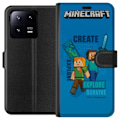 Miniatyrbillede 1 af 3: Xiaomi 13 Pro Tegnebogsetui Minecraft Huler