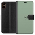 Miniatyrbilde 1 av 3: Apple iPhone X Lommeboketui Hjerte Grønt