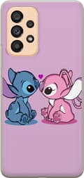 Kompatibelt Mobilskal till Samsung Galaxy A53 5G Stitch-Kärlek