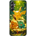 Miniatyrbild 1 av 3: Samsung Galaxy A05s Genomskinligt Skal Pixelmonster spelstil – färgstark design för retroälskande gamers