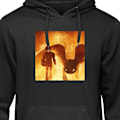 Miniatyrbillede 1 af 8: Børne-Hoodie | Blød Hættetrøje til Børn Drage træner sort 9-11 År