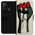 Miniatyrbilde 1 av 3: OnePlus Nord N100 Lommeboketui Hand knyttet i Palestinas farger - kraftig symbol for frihetsbevegelsen