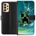 Kompatibelt Plånboksfodral till Samsung Galaxy A53 5G Minecraft
