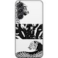 Pikkukuva 1 / 3: Samsung Galaxy S24+ Läpinäkyvä kuori Leopard Faces