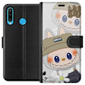 Pikkukuva 1 / 3: Huawei P30 lite Lompakkokotelo Labubu Minimal Mood - Yksinkert