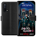 Pikkukuva 1 / 3: OnePlus Nord CE 5G Lompakkokotelo Squid Game Kausi 3 TV-sarjan hahmot Suositut TV-sarja Motiivit Ikoni Jännitys Draama Aasialainen suunnittelu Trendi