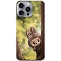 Pikkukuva 1 / 3: Apple iPhone 16 Pro Max Läpinäkyvä kuori Labubu Graffiti Vibes – Katutaide hirviömuodossa