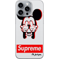 Miniatyrbild 1 av 3: Apple iPhone 16 Pro Max Genomskinligt Skal Musse Pigg Sup