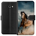 Miniatyrbillede 1 af 3: Samsung Galaxy A3 (2017) Tegnebogsetui Hest