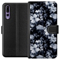 Miniatyrbillede 1 af 3: Huawei P20 Pro Tegnebogsetui Månelys Mark