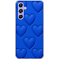 Pikkukuva 1 / 3: Samsung Galaxy A54 Läpinäkyvä kuori Siniset Sydämet